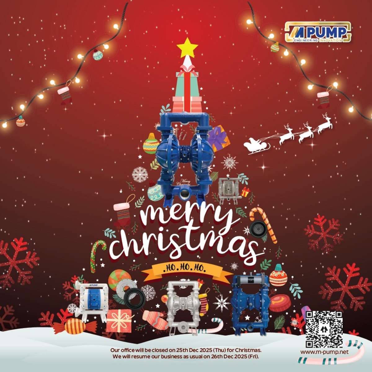 M Pump Christmas Event 2025